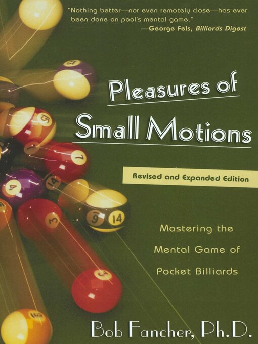 Title details for Pleasures of Small Motions by Bob Fancher - Available